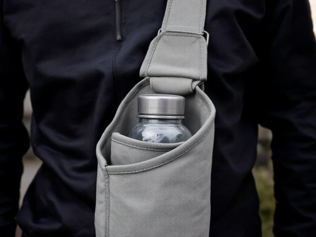 Stay Hydrated in Style: DIY Bottle Carrier for Outdoor Fun